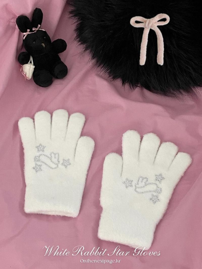 White Rabbit Star Gloves