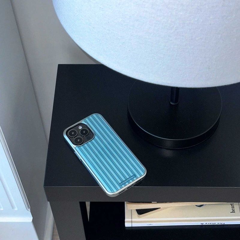[Epoxy Silver] Stripe case(green)