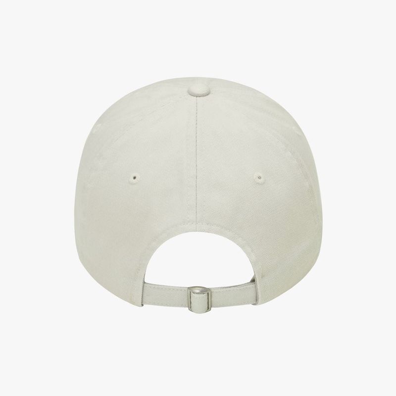 Logo cap _ivory gray