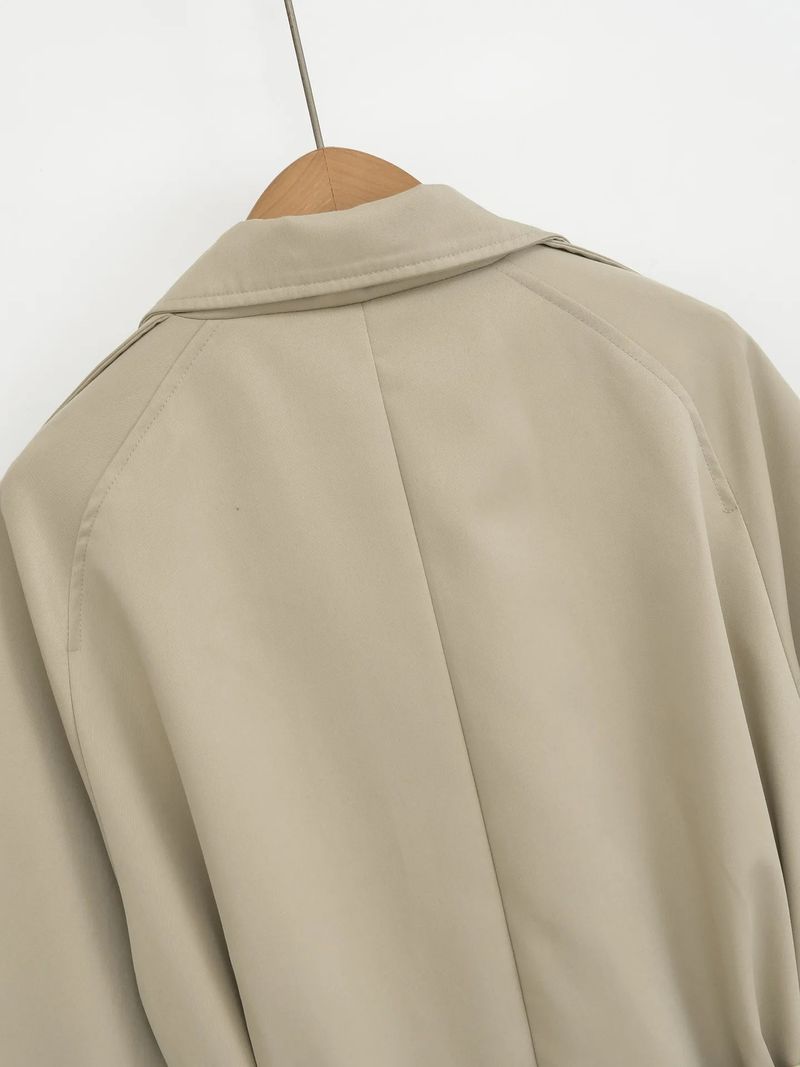 Chloe Belted Short Trench Coat