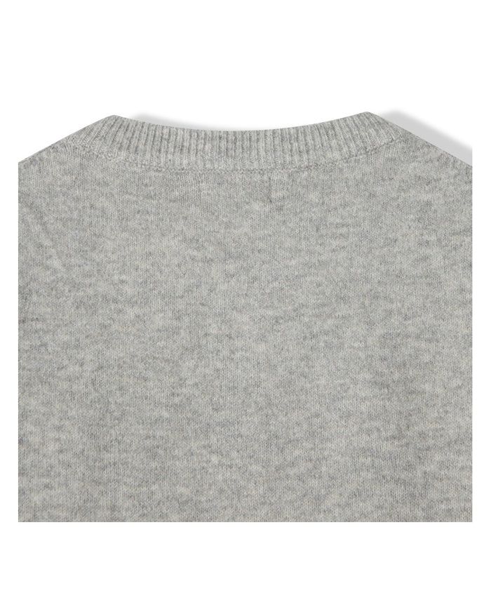 (UNISEX) Wool-Blend Knit Cardigan