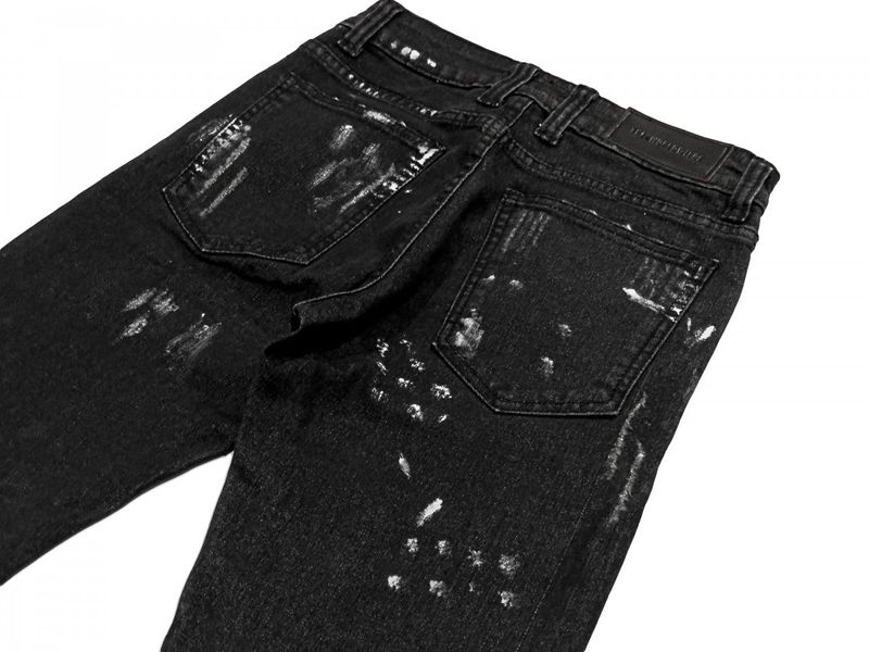 TZ Drill Dirty Denim - Black