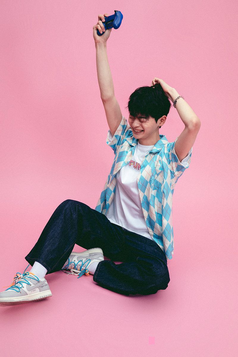 ARGYLE FUNK HALF SHIRTS