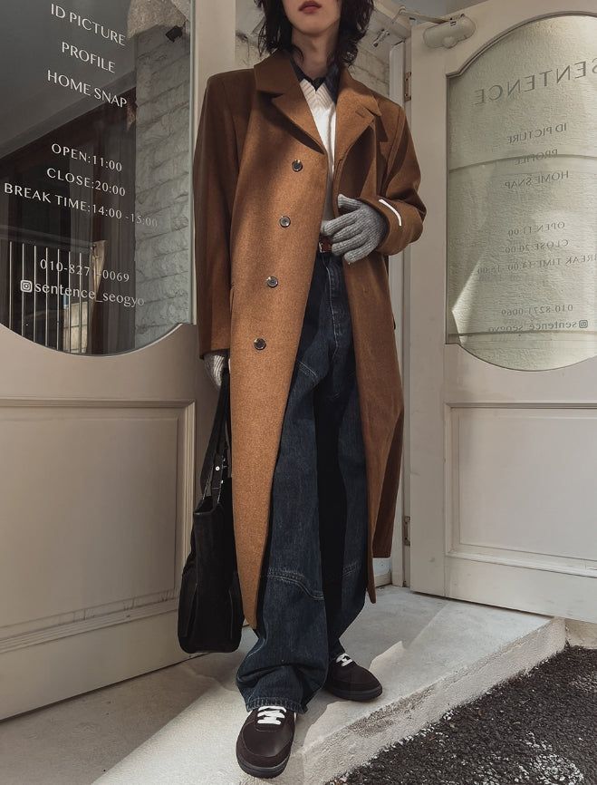 2PLAN（ツープラン）の「Brinch Wool Overcoat（Jackets/Outerwear）」