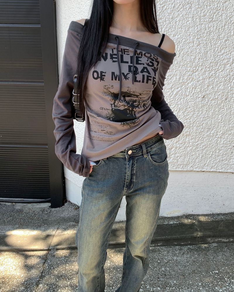 ビンテージオフロープTシャツ