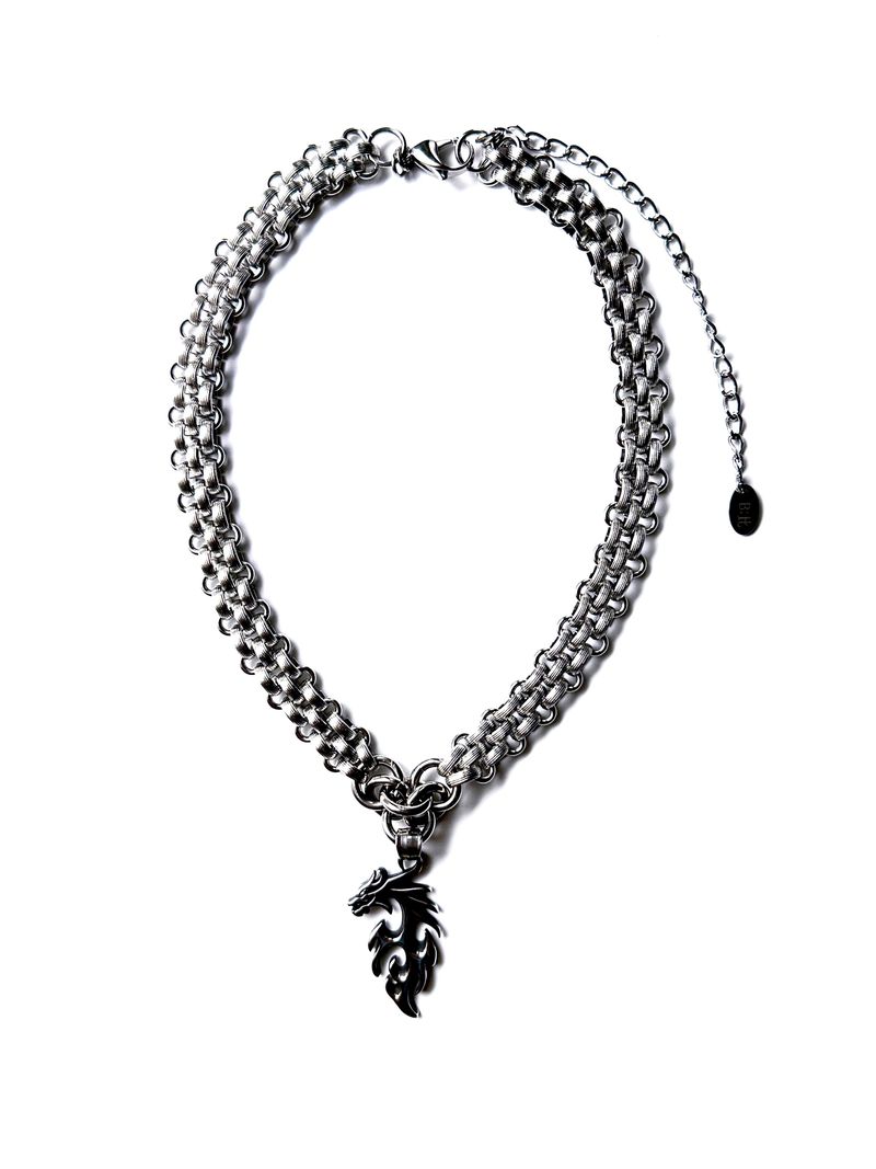 Dragon Cheker Necklace