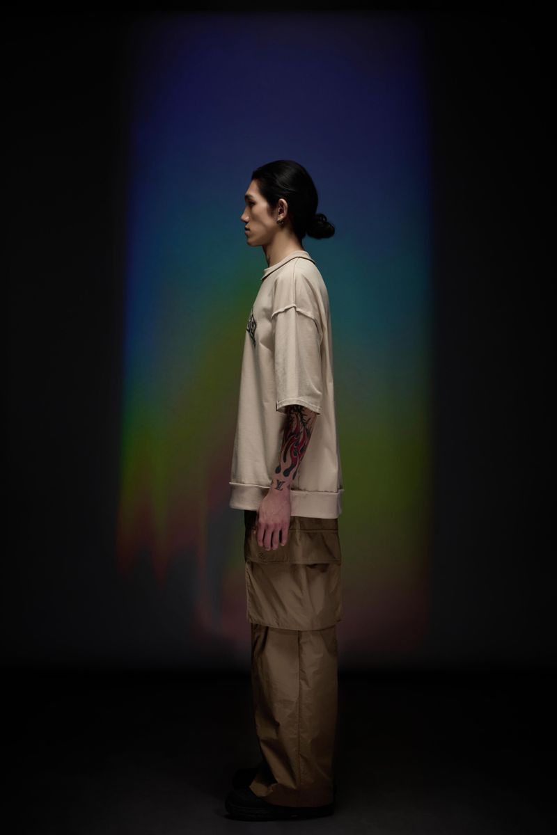 Asymmetric Cargo Pants