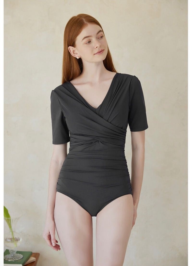 VALLO DE NERA(ベロディネラ)の「Hazel swimsuit Charcoal(Swimwear)」