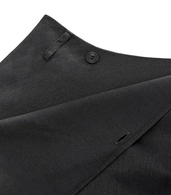 Beon Drape Unbalanced Flared Skirt