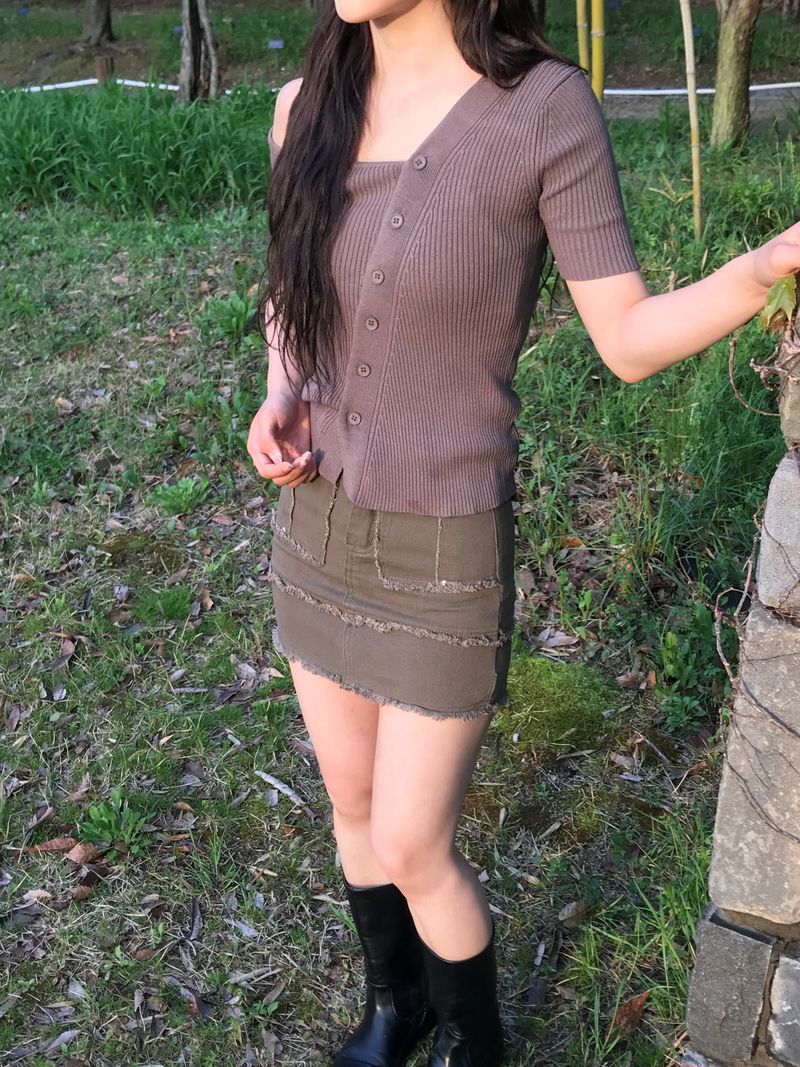 Brownie mini skirt