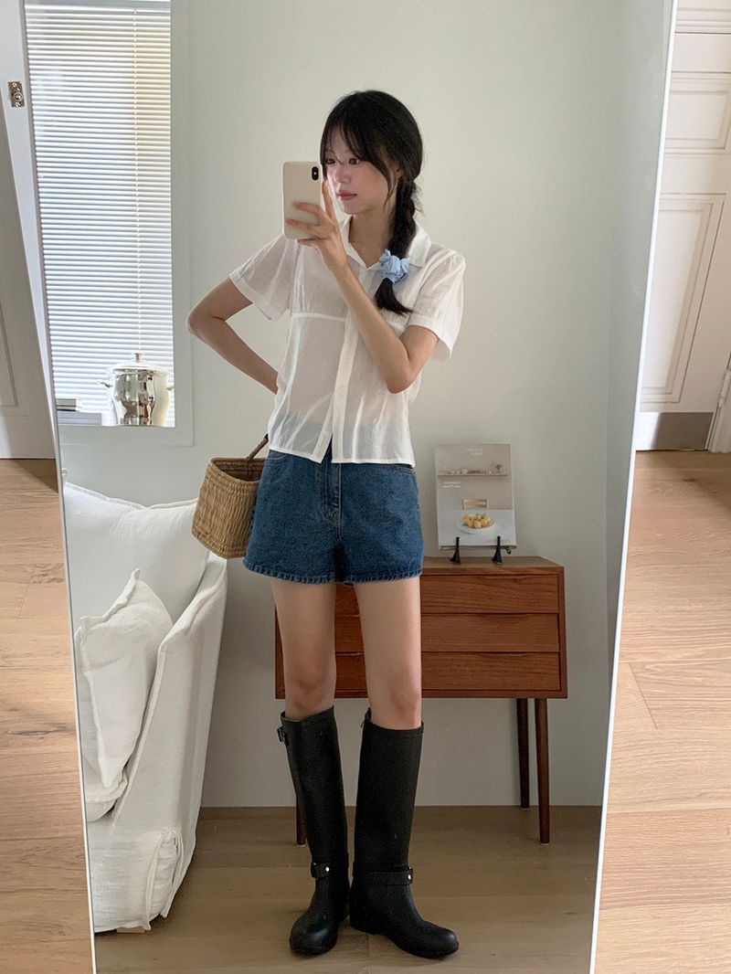 [MADE] Delrose Denim Shorts