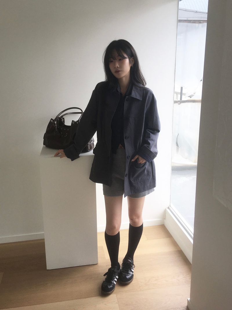biscuit cotton jacket