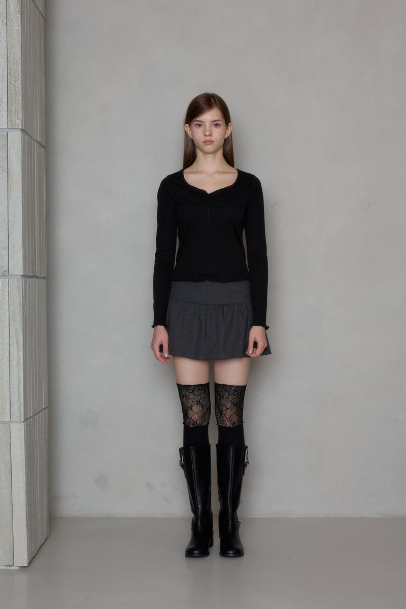 PINK PINEAPPLE（ピンクパイナップル）の「HUSH YOKE GATHER SKIRT（Skirts）」