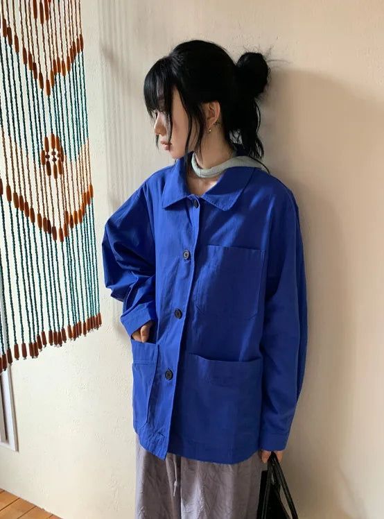 BAON（バオン）の「Lachi Vintage Over Fit Half Jacket（Jackets/Outerwear）」