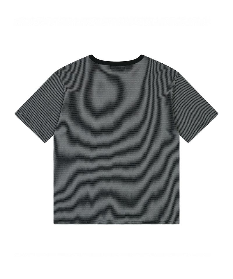 flow border t-shirts black