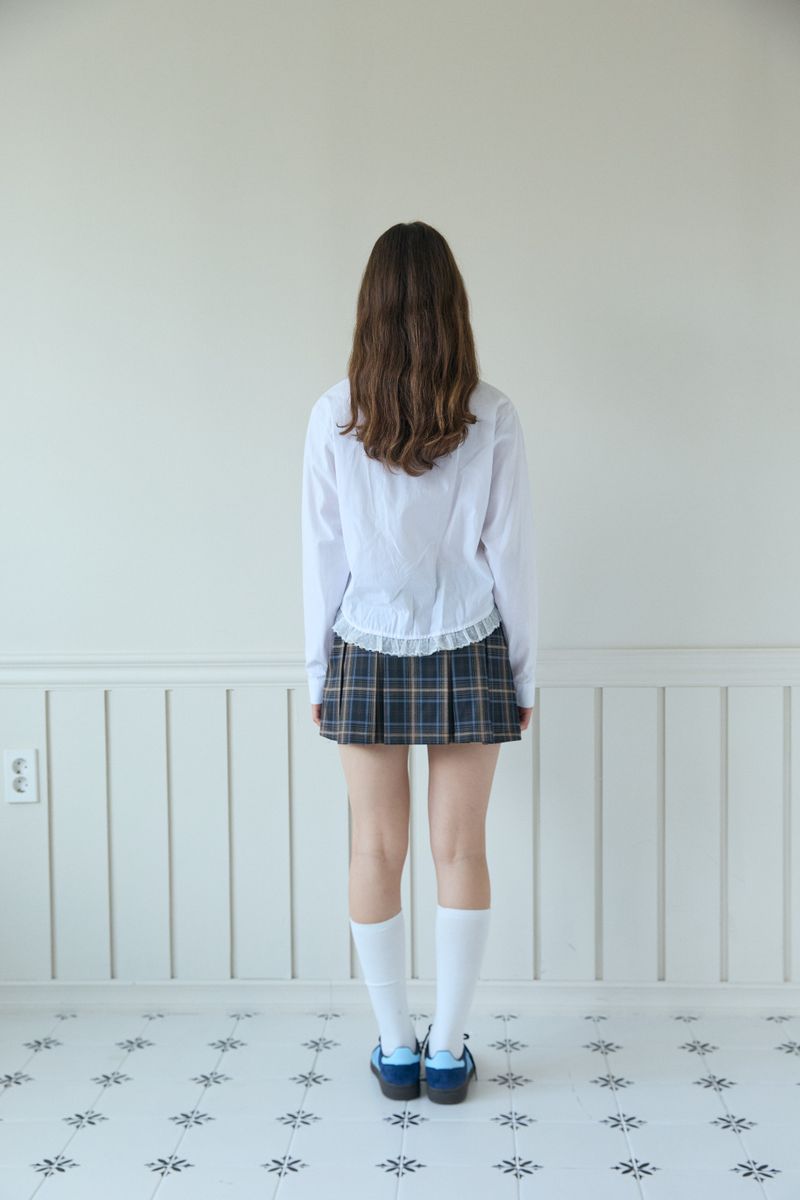 LACE LAYERED SHIRT