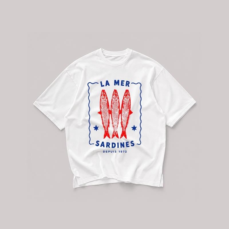 ASCLO（エジュクロ）の「[A-T0257] サーディン半袖Tシャツ（Tops）」