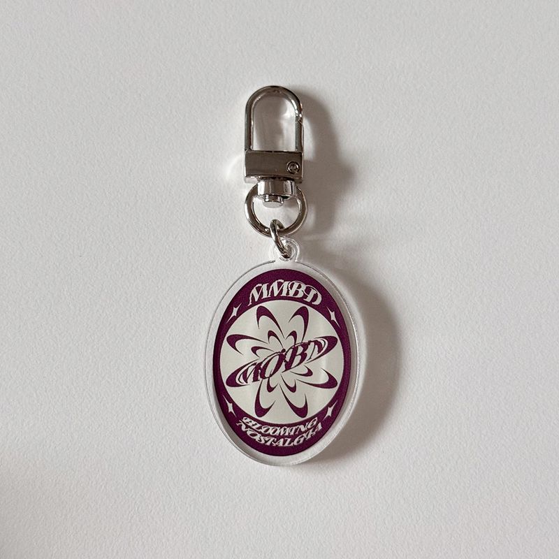 MEMORIESBOUNDARY（メモリーズバウンダリー）の「MOBN Acrylic Keyring (DarkPlum/Ivory)（Toys/Key Holders）」