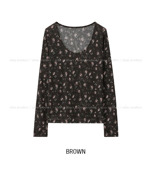 Mohen Flower Jacquard Long Sleeve