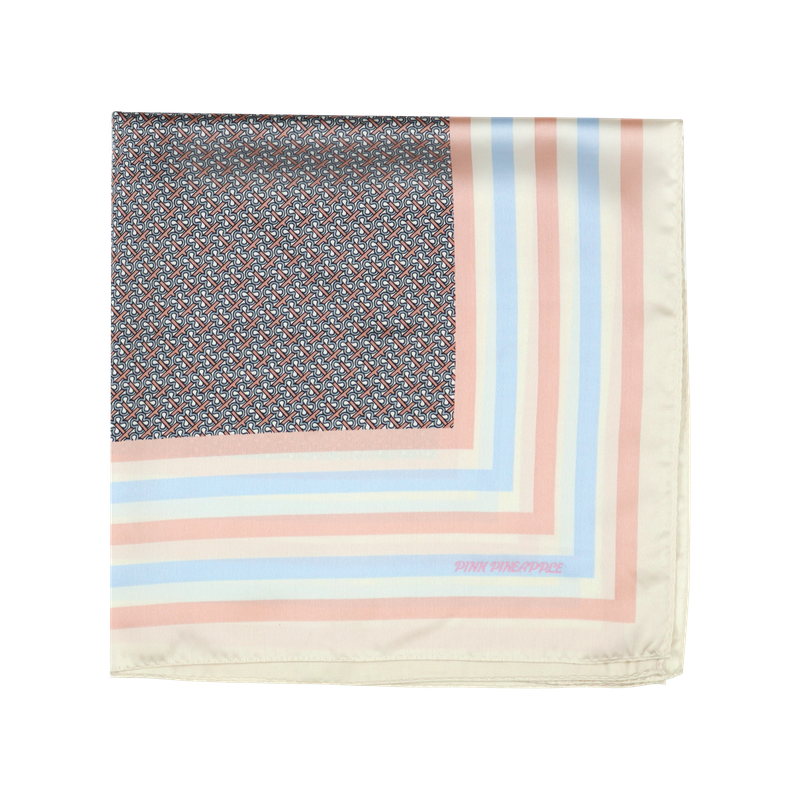 PASTEL CLOVER SCARF