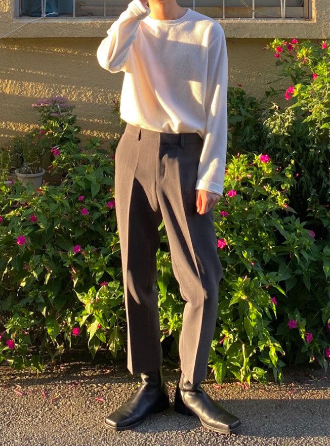 Cent signature set up slim fit slacks