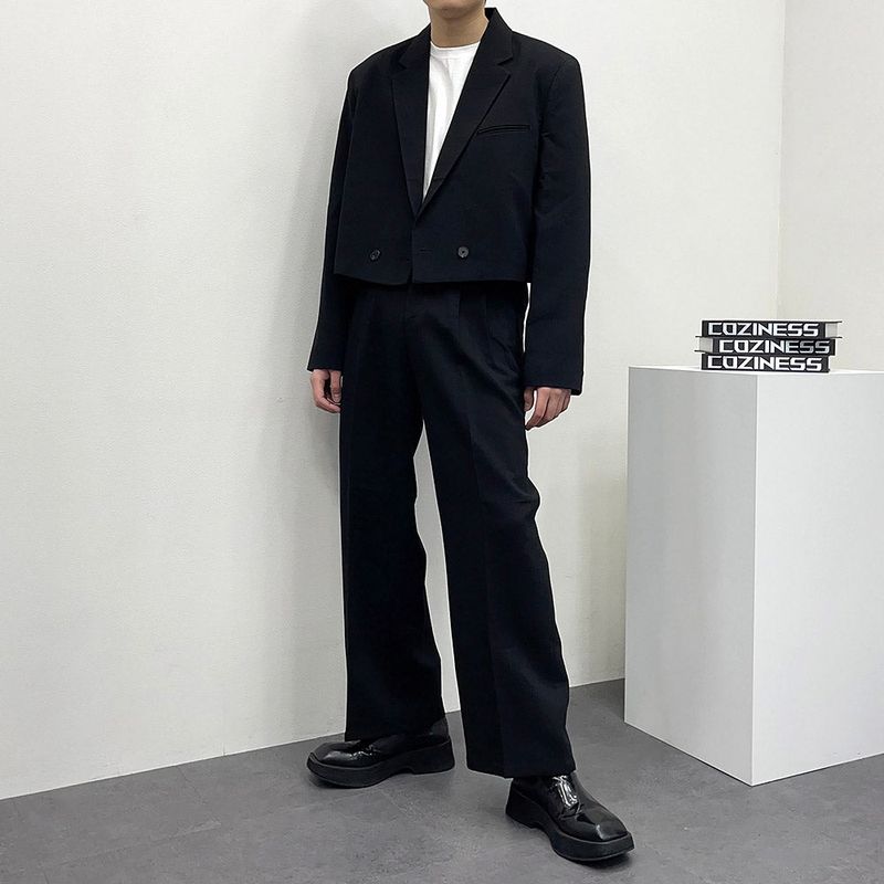 CR More Crop Double Jacket (Set - Up