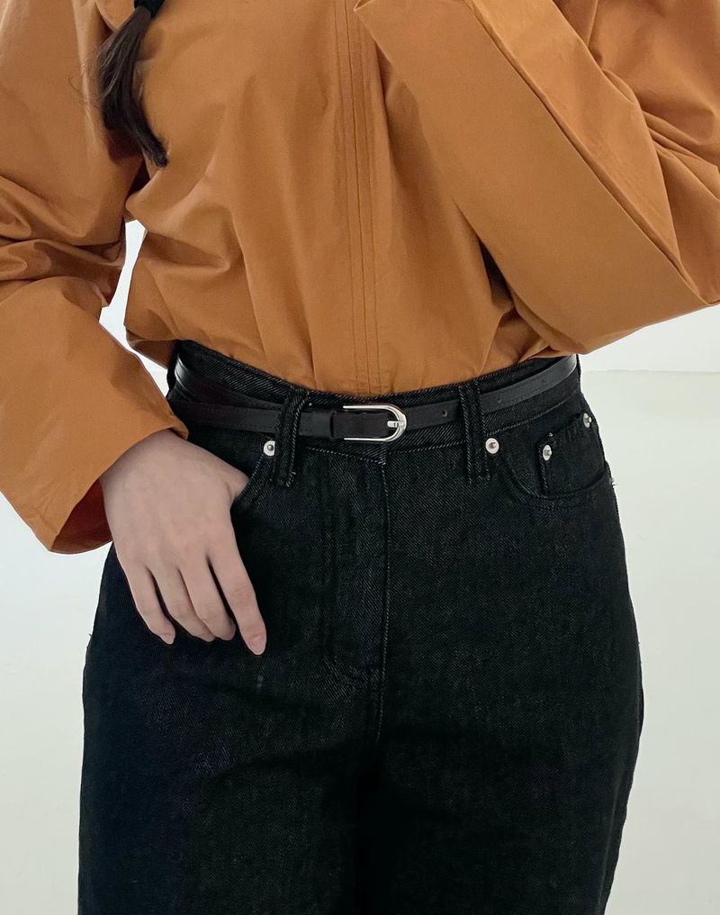 Daily cowhide belt