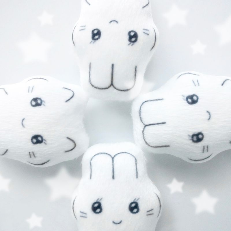 [MADE] nyanya emoji keyring (pure)