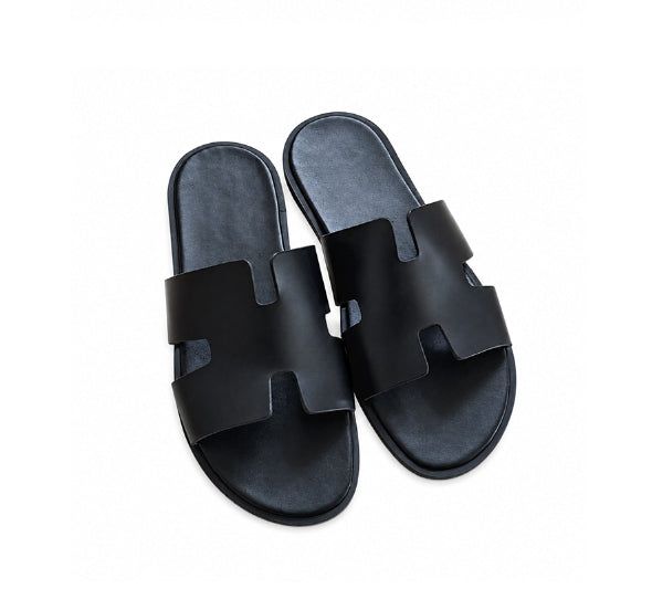 Odi Cowhide Handmade Slippers