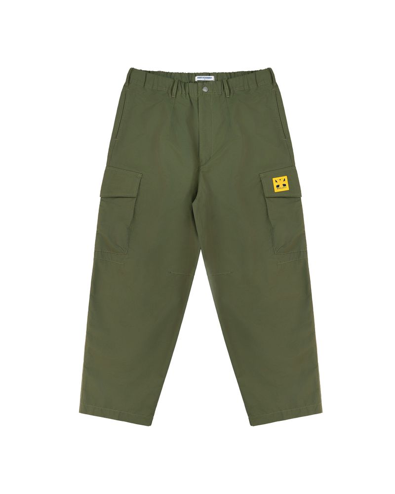DirtyCoins(ダーティーコインズ)の「Patched Logo Cargo Pants - Green(Pants)」