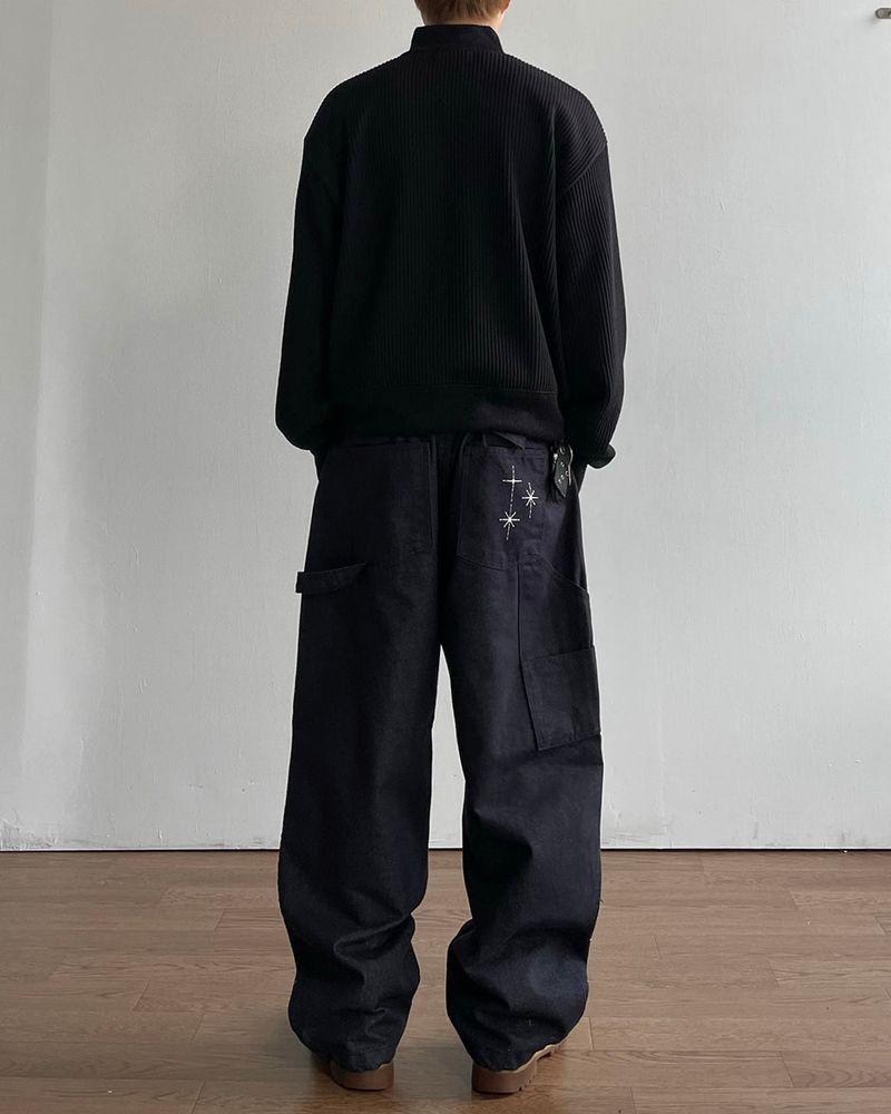 Heden Crop Knit Zip-up