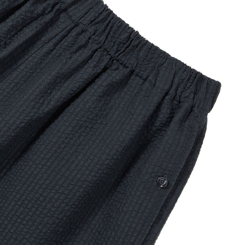 [24SS LSD COLLECTION] Cotton Seersucker Shorts_Charcoal
