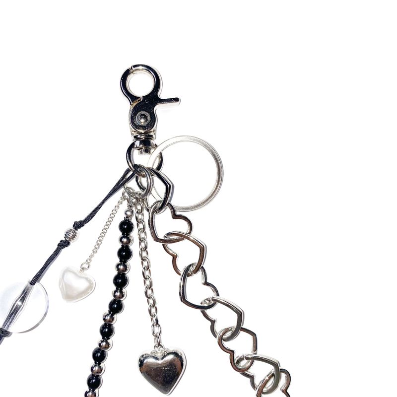 heart mix keyring