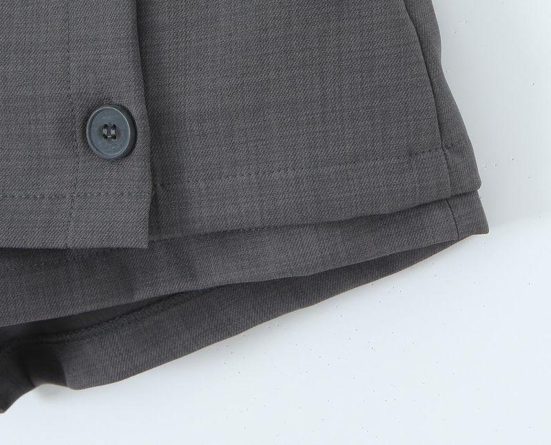 Oria Button Wrap Skort