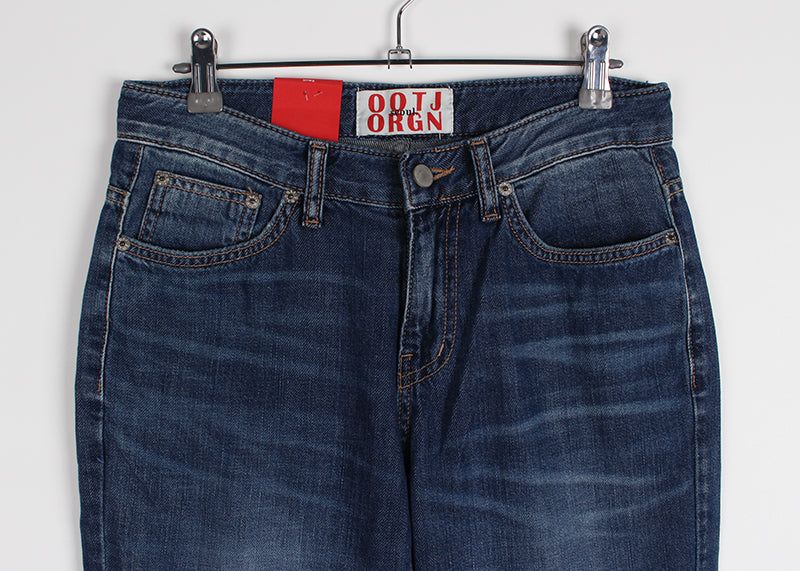 WASHING FLARED DENIM