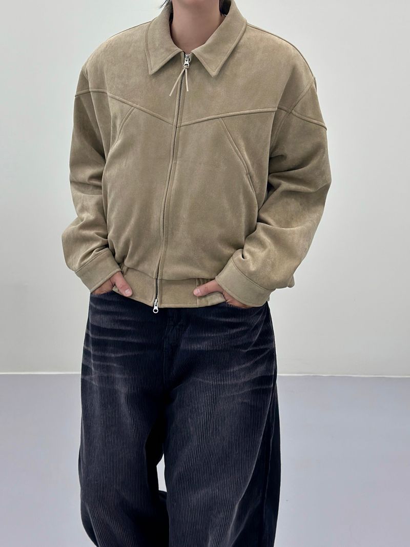 EL cut suede jacket 3C