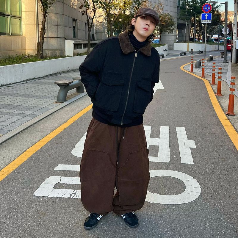 Oversized Out Pocket Wool Jumper