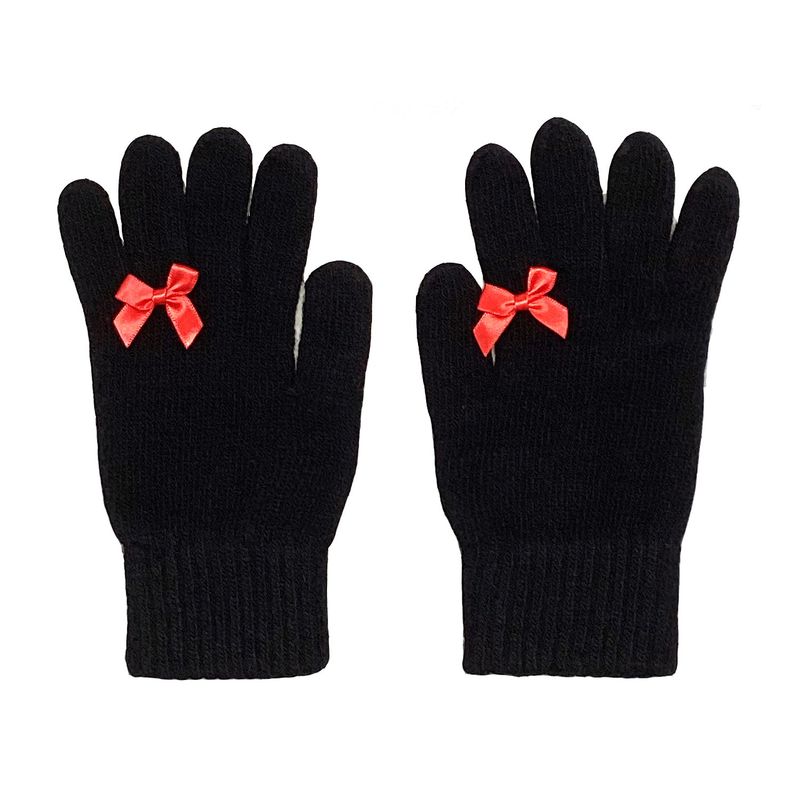 OTHER-worldly（アザーワールドリー）の「Ribbon Wool Gloves [Red Ribbon]（Fashion Accessories）」