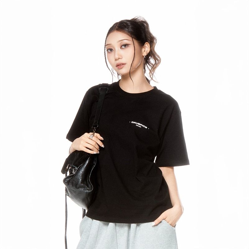 (DUC) Logo T-Shirt Black