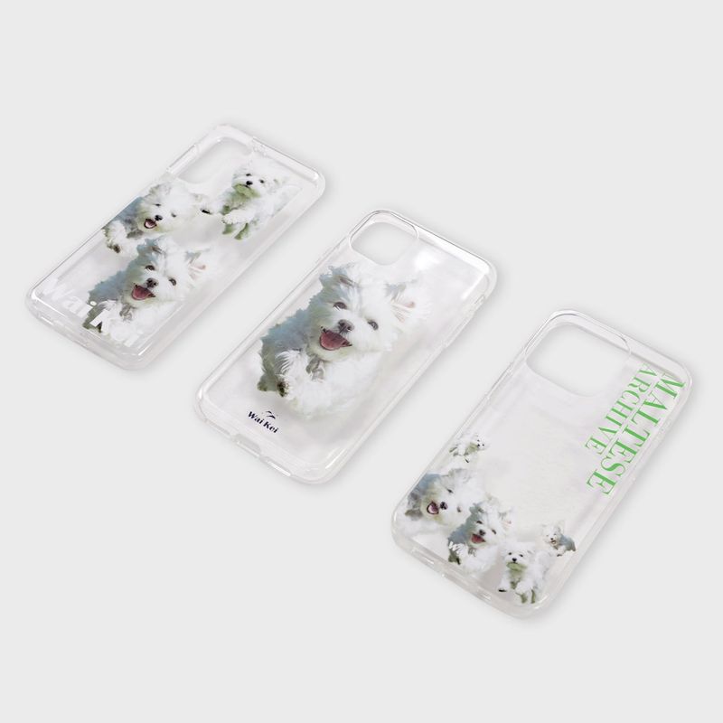 Jelly phone case MALTESE FRIENDS