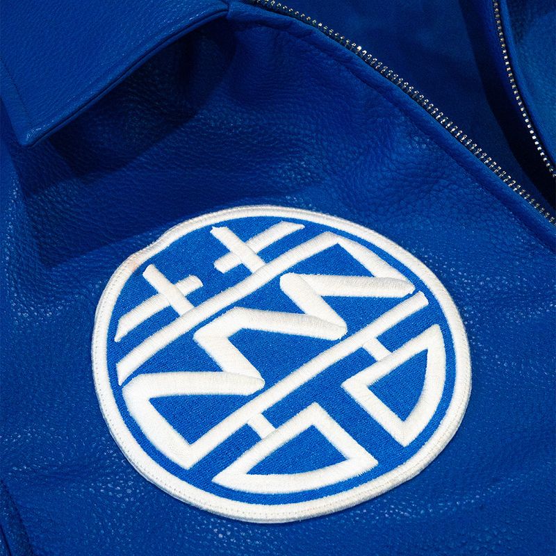 Blue Vice Varcity Jacket