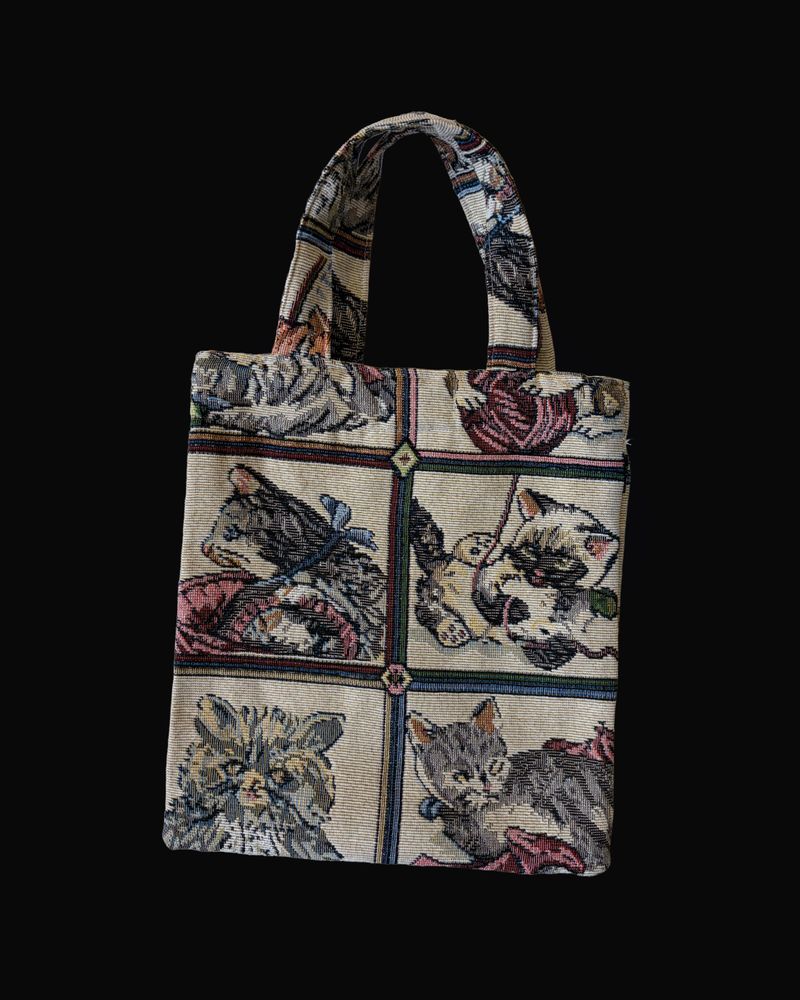 fungus(ファンガス)の「Jacquard Kitten Bag(Bags)」