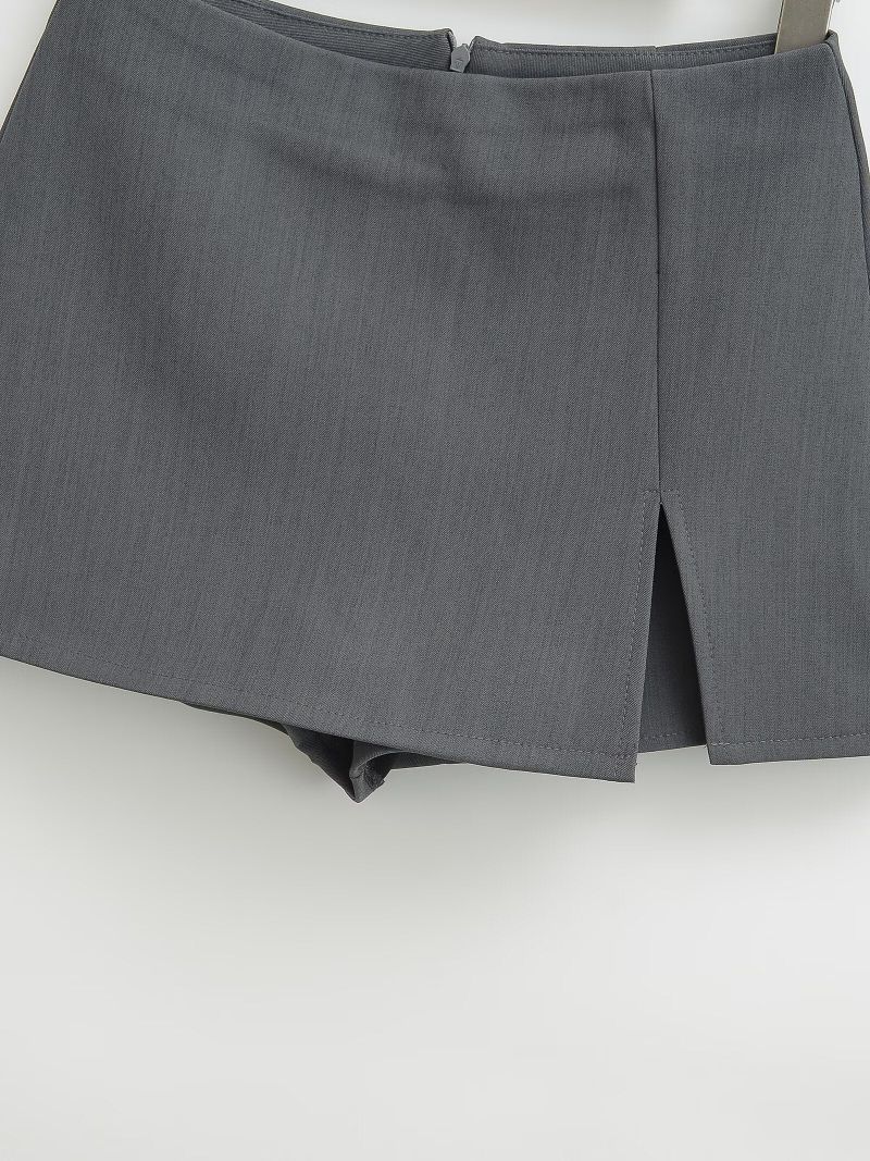 Della Side Slit Skort