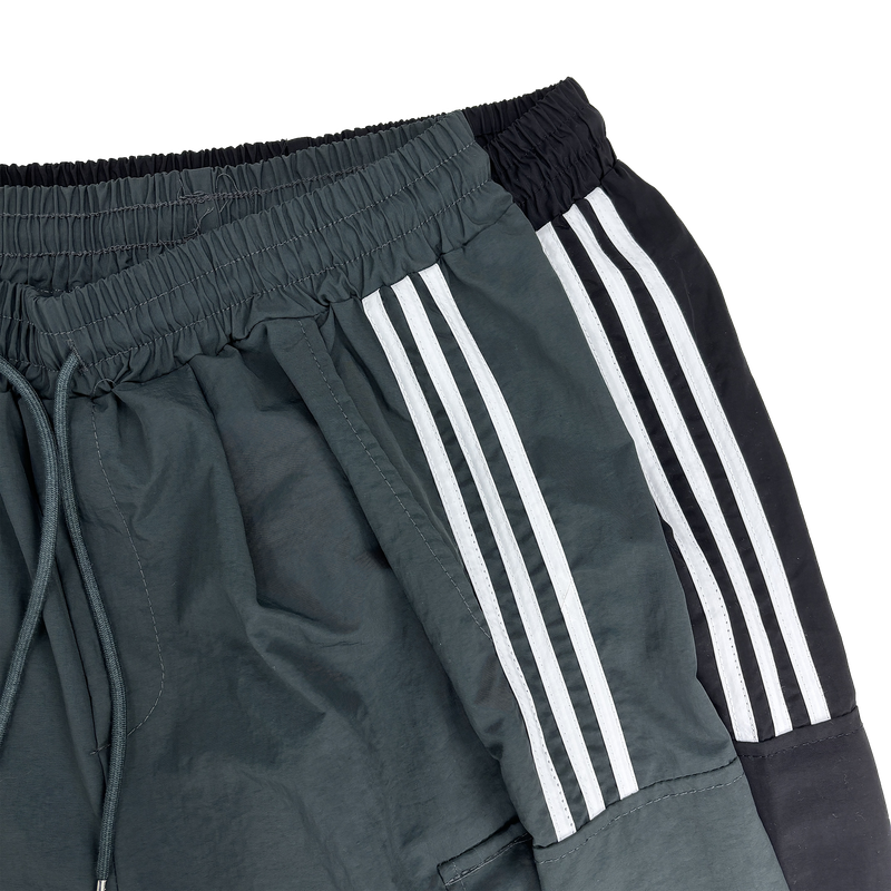 nylon track cargo pants