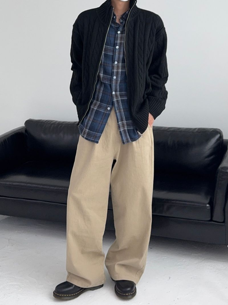 [MADE] Urban Mood Wool Over Check Shirt (6C)