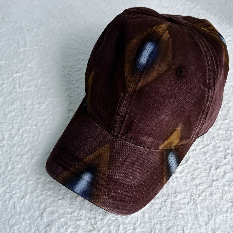 Splatter Camo Washed Cap