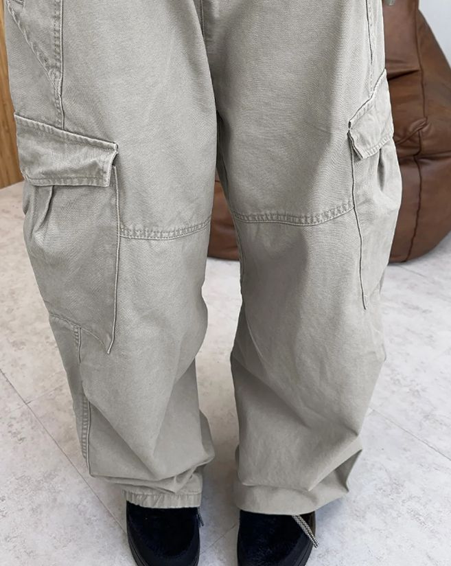 Luca Curved Cargo Pants