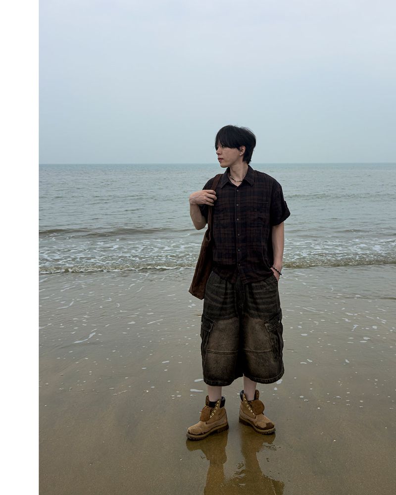 Brent Cargo Panel Bermuda Pants