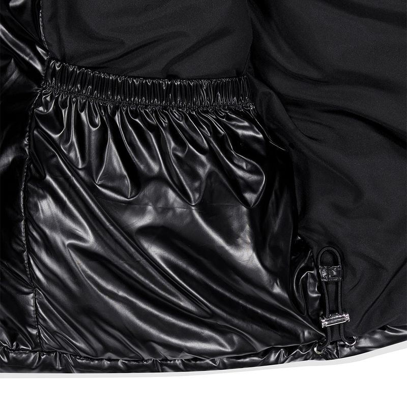 GLOSSY SHORT DOWN PUFFER