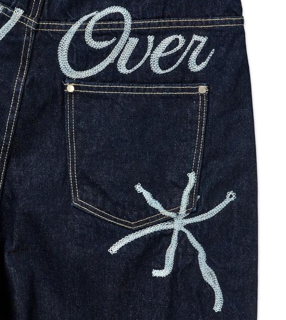 Foen Stitch Bermuda Denim Pants